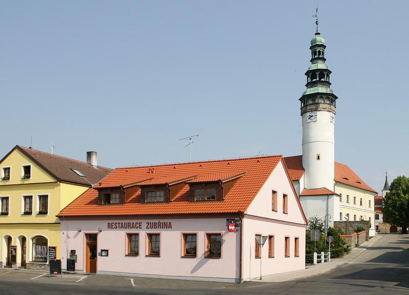 Penzion U Chodskeho Hradu Domazlice Bagian luar foto